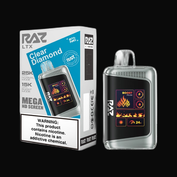 RAZ LTX 25K Disposable 5% - Clear Diamond