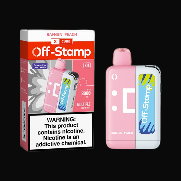 Off-Stamp X-Cube Classic Cube Disposable Full Kit 5% - Bangin' Peach