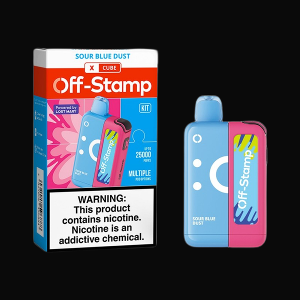 Off-Stamp X-Cube Classic Cube Disposable Full Kit 5% - Sour Blue Dust