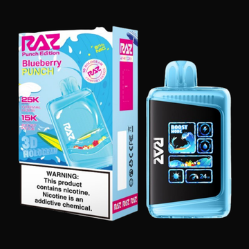 RAZ LTX 25K Disposable 5% - Blueberry Punch (3D Hologram Punch Edition)