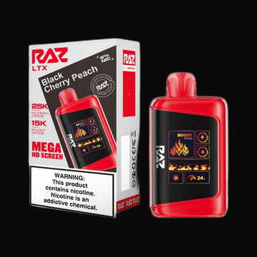 RAZ LTX 25K Disposable 5% - Black Cherry Peach