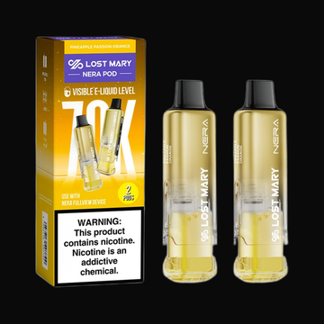 Lost Mary Nera Fullview 70K Disposable 5% Refill Pack Pods - Pineapple Passion Orange