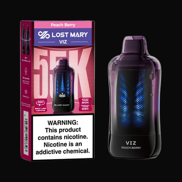 Lost Mary VIZ Disposable 5% - Peach Berry