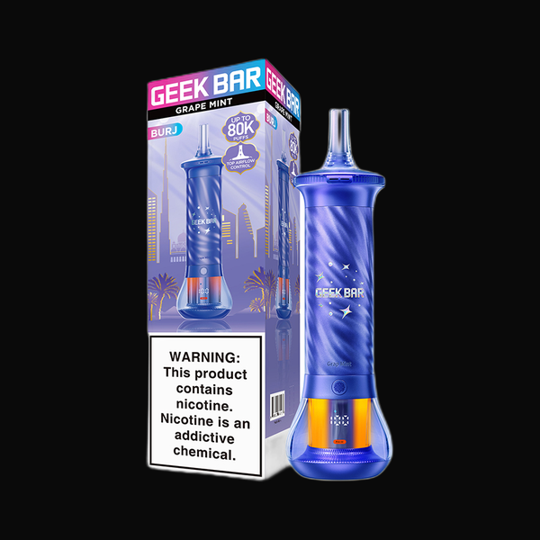 Geek Bar Burj Disposable - Grape Mint