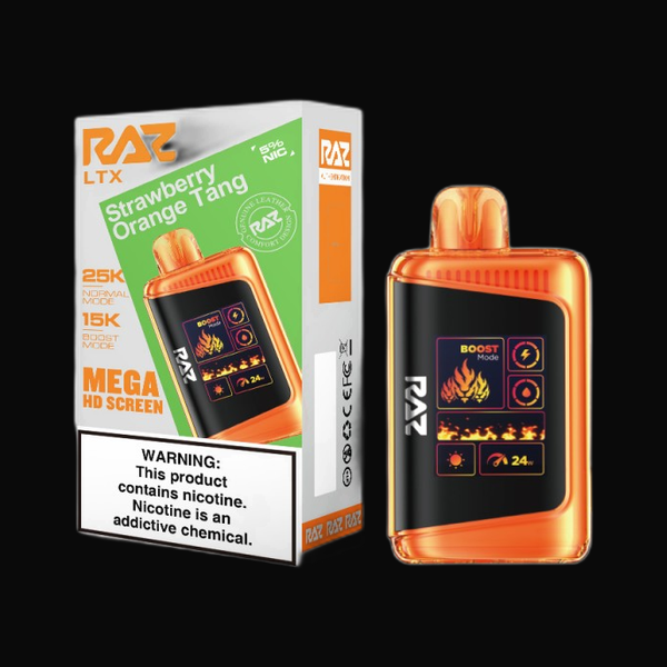 RAZ LTX 25K Disposable 5% - Strawberry Orange Tang