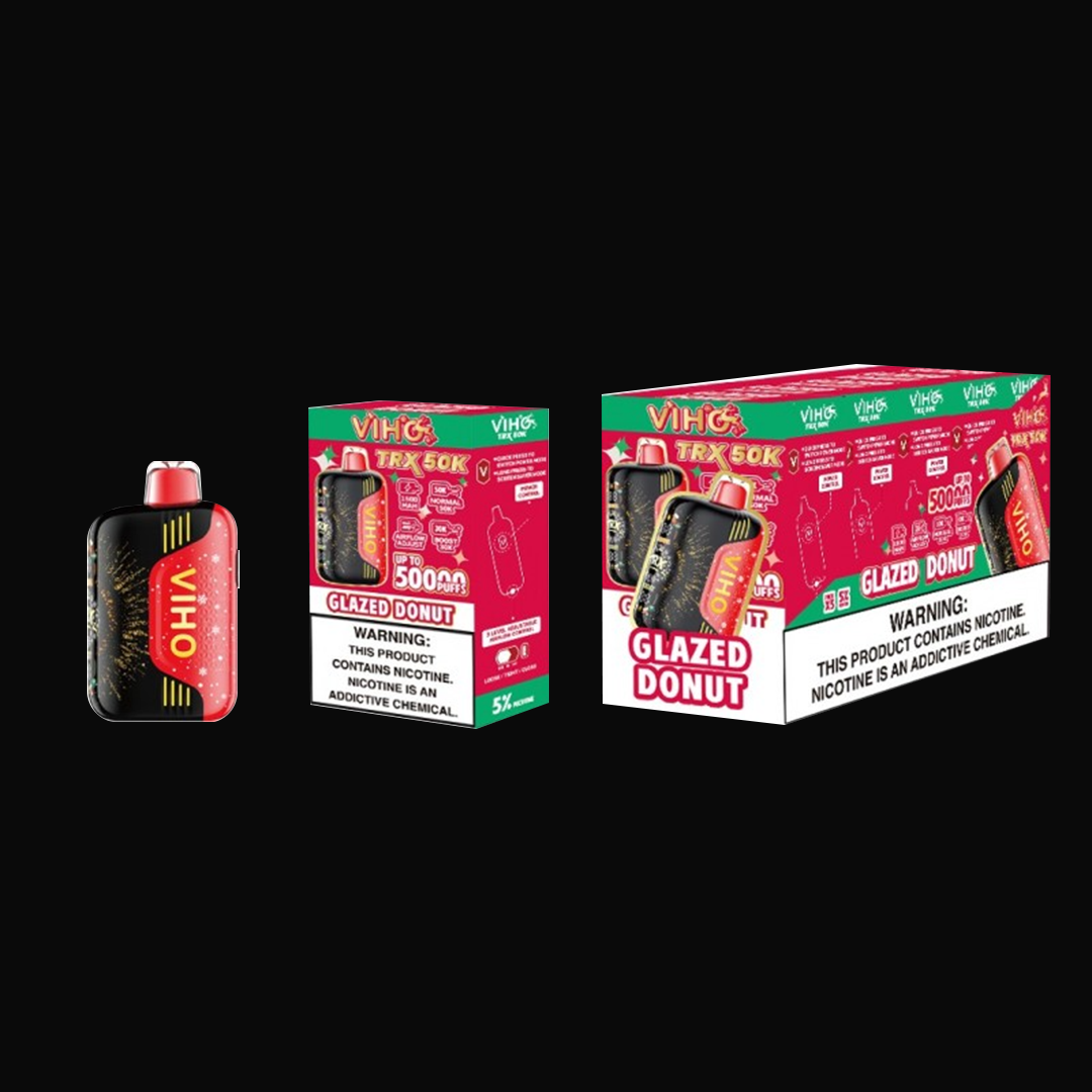 VIHO TRX 50K Disposable 5% - Glazed Donut (Christmas Edition)
