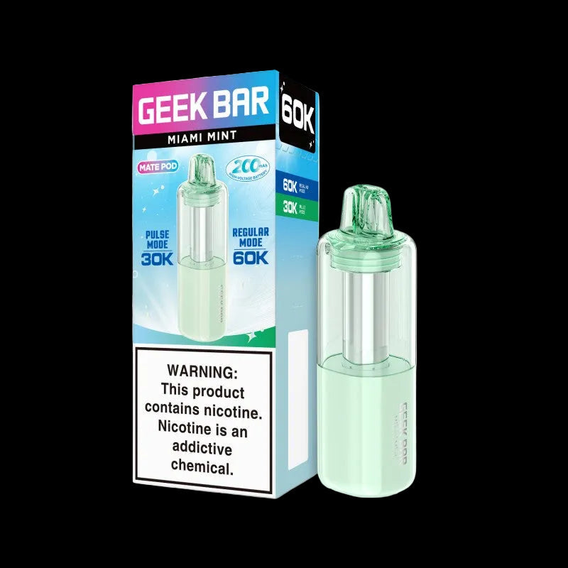 Geek Bar MATE 60K Disposable Pod 5% - Miami Mint