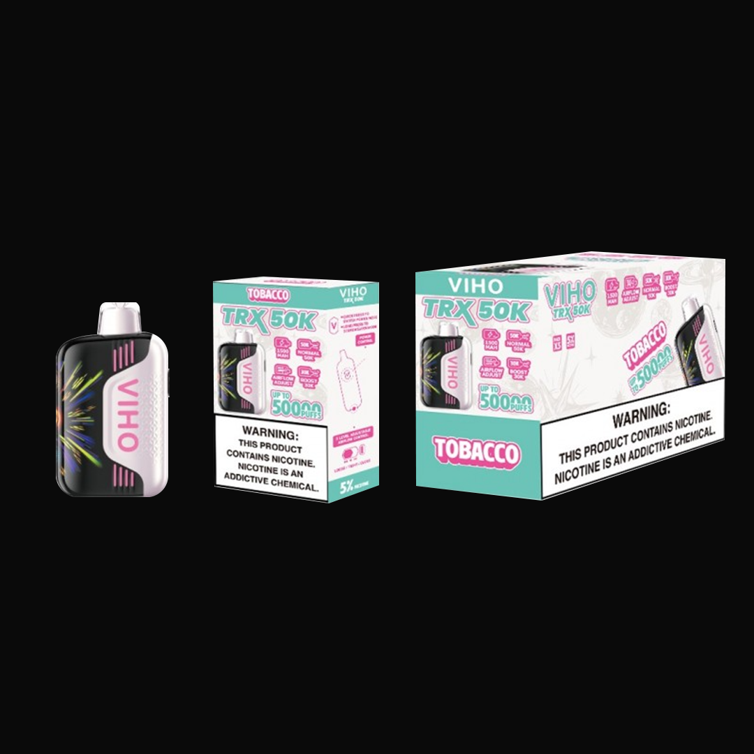 VIHO TRX 50K Disposable 5% (Display Box of 5) (Master Case of 100)