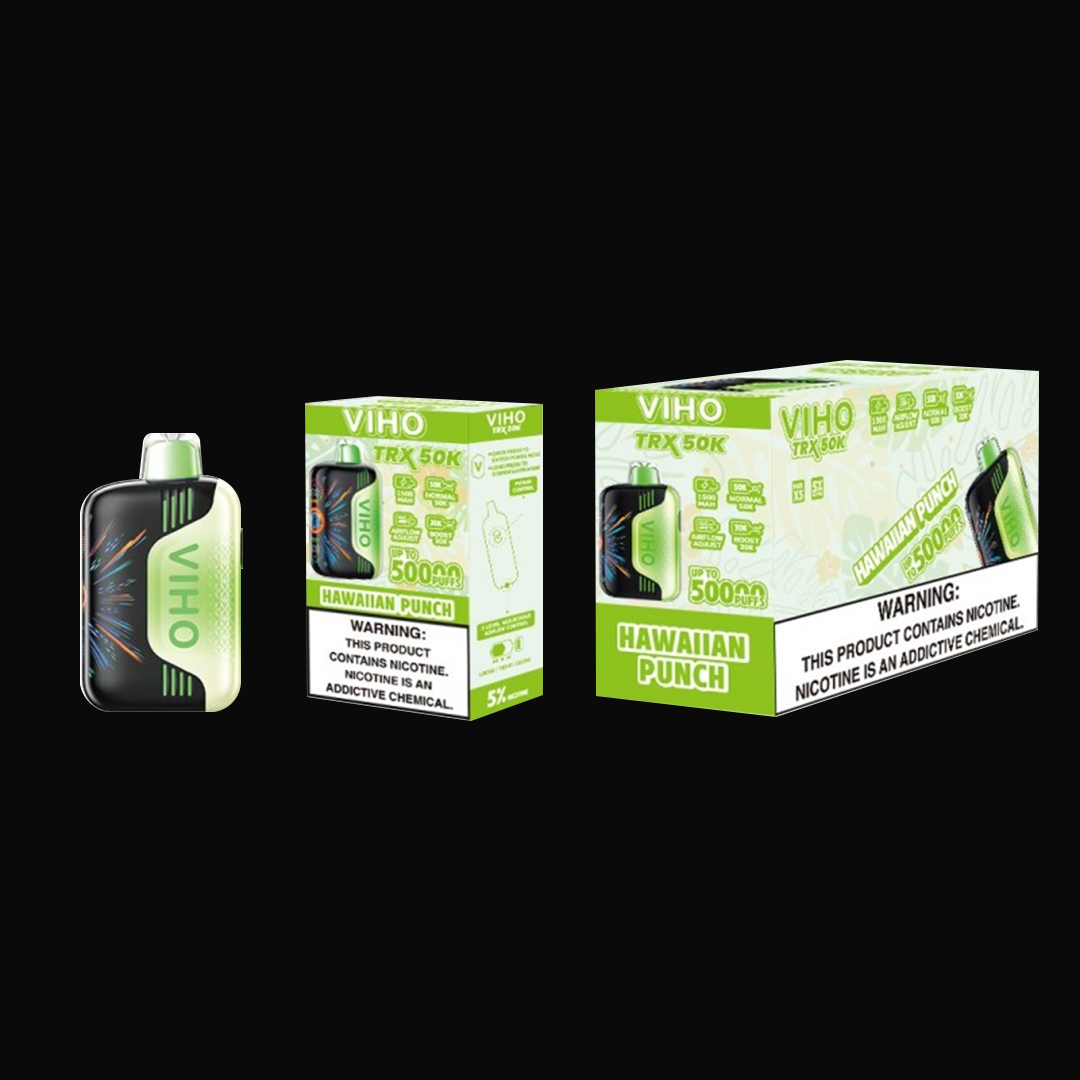 VIHO TRX 50K Disposable 5% (Display Box of 5) (Master Case of 100)