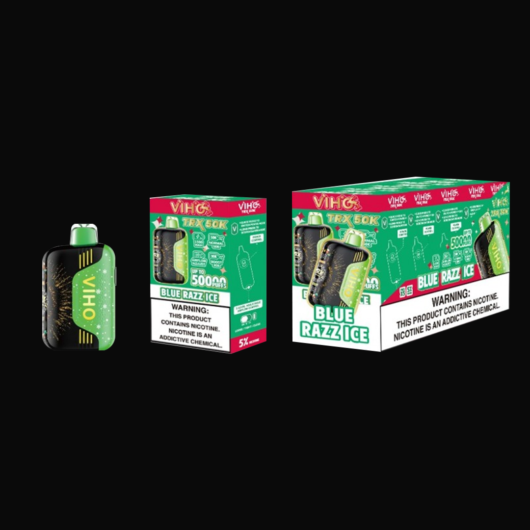 VIHO TRX 50K Disposable 5% (Display Box of 5) (Master Case of 100)