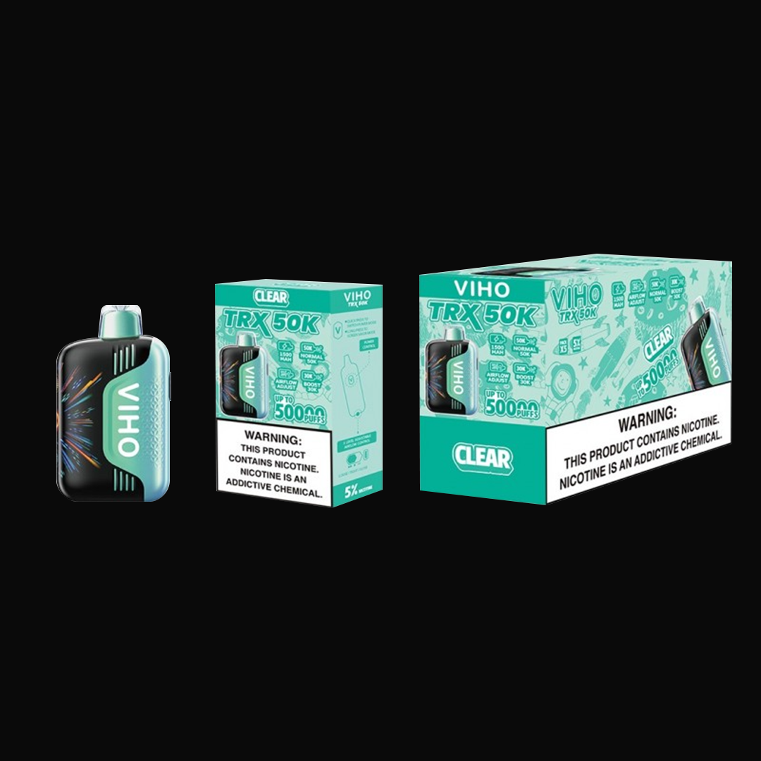 VIHO TRX 50K Disposable 5% (Display Box of 5) (Master Case of 100)