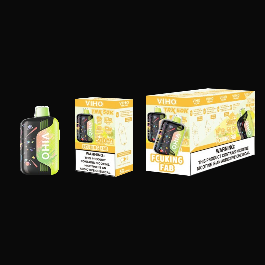 VIHO TRX 50K Disposable 5% (Display Box of 5) (Master Case of 100)
