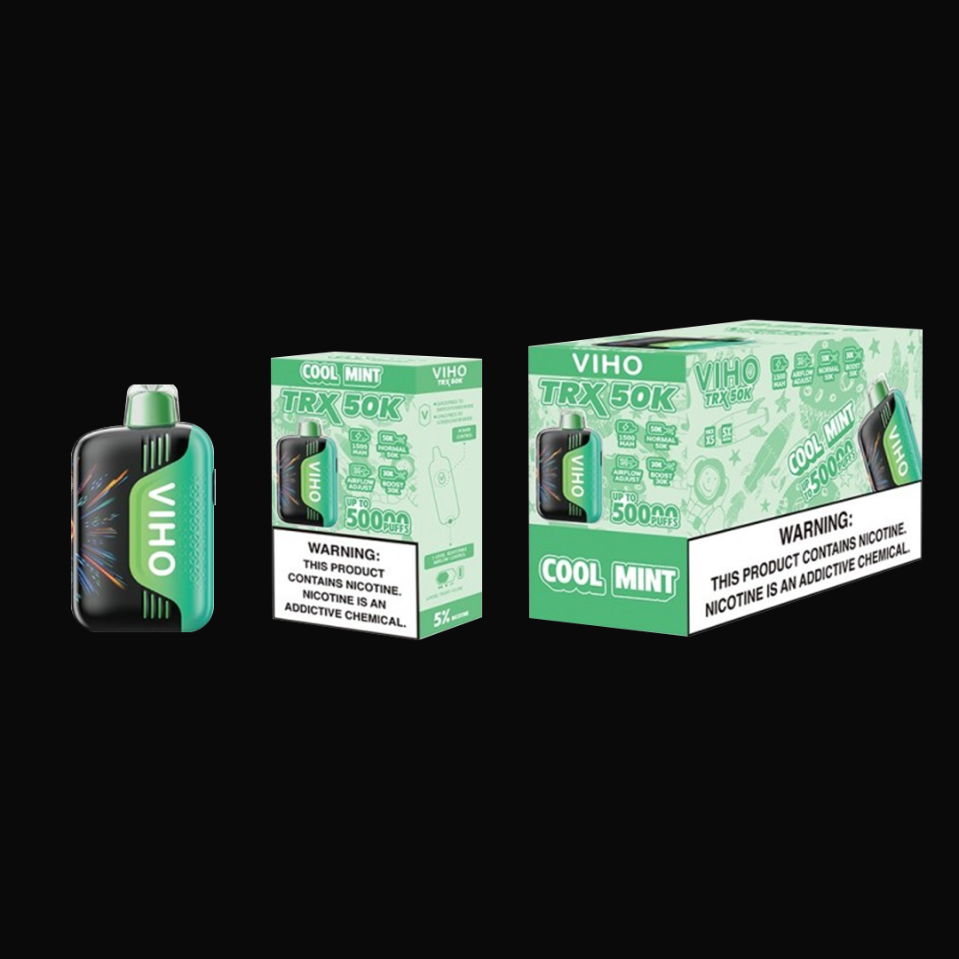 VIHO TRX 50K Disposable 5% (Display Box of 5) (Master Case of 100)
