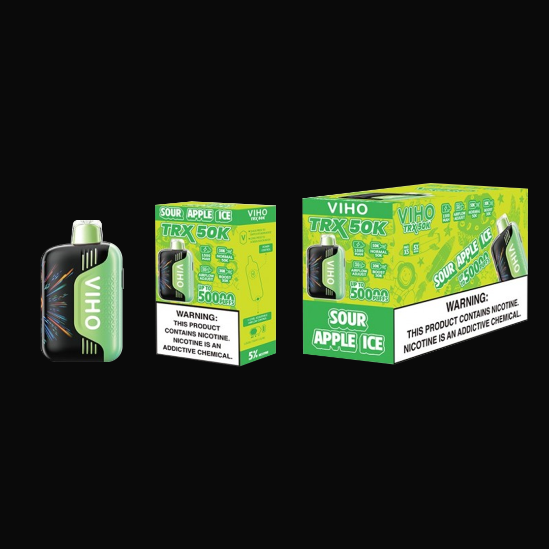 VIHO TRX 50K Disposable 5% (Display Box of 5) (Master Case of 100)