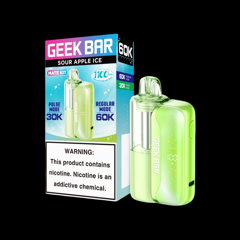 Geek Bar MATE 60K Disposable Kit 5% - Sour Apple Ice