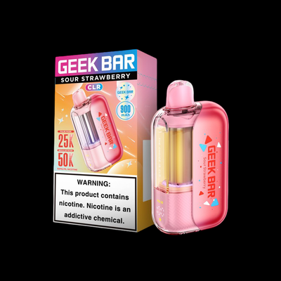 Geek Bar CLR Disposable 5% - Sour Strawberry