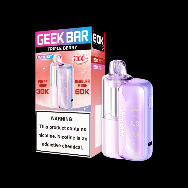 Geek Bar MATE 60K Disposable Kit 5% - Triple Berry