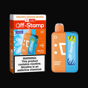 Off-Stamp X-Cube Classic Cube Disposable Full Kit 5% - Pineapple Passion Orange