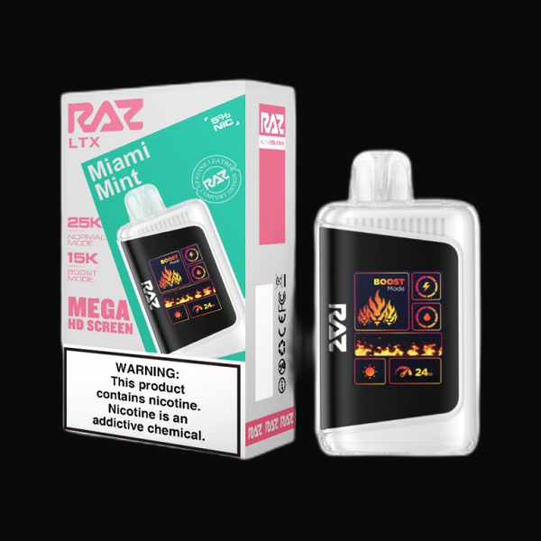 RAZ LTX 25K Disposable 5% - Miami Mint