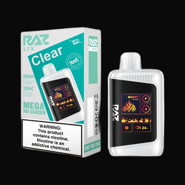 RAZ LTX 25K Disposable 5% - Clear