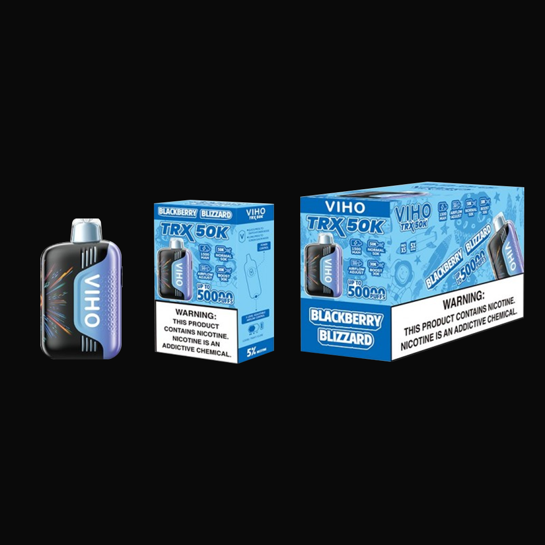 VIHO TRX 50K Disposable 5% - Blackberry Blizzard