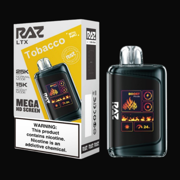 RAZ LTX 25K Disposable 5% - Tobacco