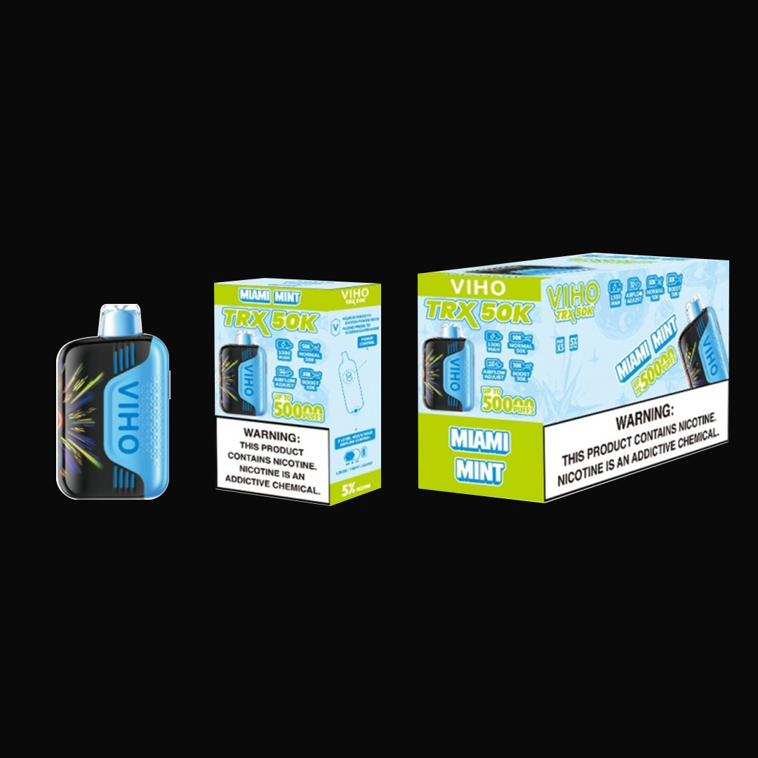 VIHO TRX 50K Disposable 5% - Miami Mint