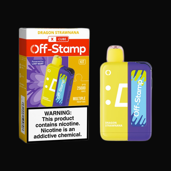Off-Stamp X-Cube Classic Cube Disposable Full Kit 5% - Dragon Strawnana