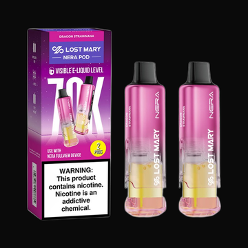 Lost Mary Nera Fullview 70K Disposable 5% Refill Pack Pods - Dragon Strawnana