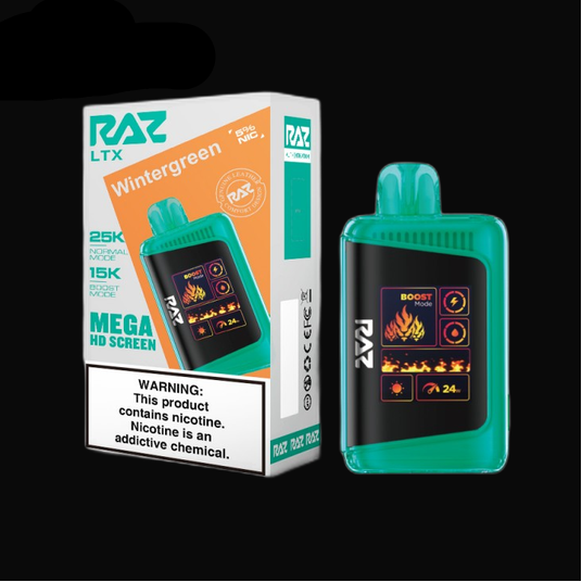 RAZ LTX 25K Disposable 5% - Wintergreen