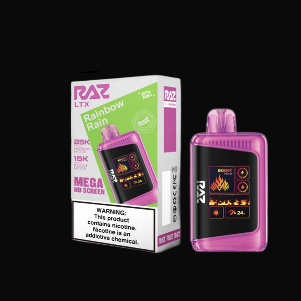 RAZ LTX 25K Disposable 5% - Rainbow Rain (Rainbow Jelly)