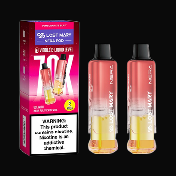 Lost Mary Nera Fullview 70K Disposable 5% Refill Pack Pods - Pomegranate Blast
