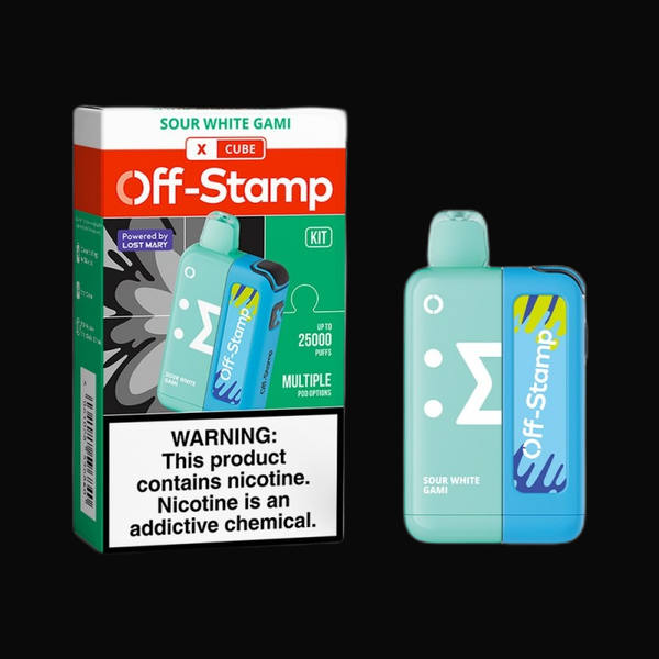 Off-Stamp X-Cube Classic Cube Disposable Full Kit 5% - Sour White Gami