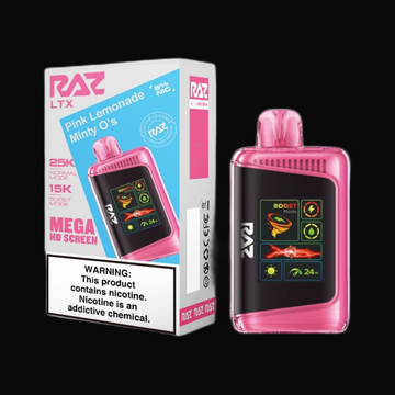 RAZ LTX 25K Disposable 5% - Pink Lemonade Minty O's (Fall Edition)