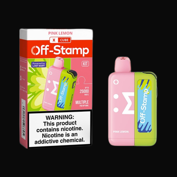 Off-Stamp X-Cube Classic Cube Disposable Full Kit 5% - Pink Lemon