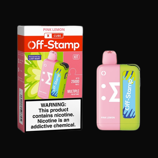 Off-Stamp X-Cube Classic Cube Disposable Full Kit 5% - Pink Lemon