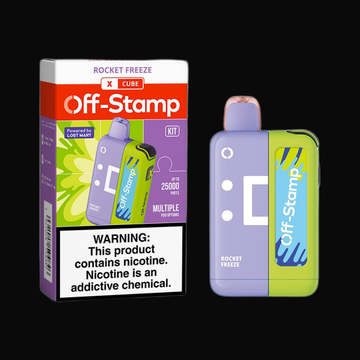 Off-Stamp X-Cube Classic Cube Disposable Full Kit 5% - Rocket Freeze