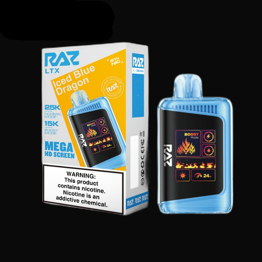 RAZ LTX 25K Disposable 5% - Iced Blue Dragon