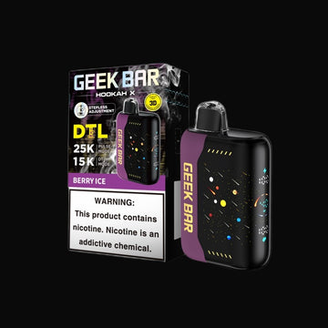Geek Bar Hookah X Disposable 6mg - Berry Ice