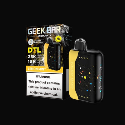 Geek Bar Hookah X Disposable 6mg - Lemon Mint
