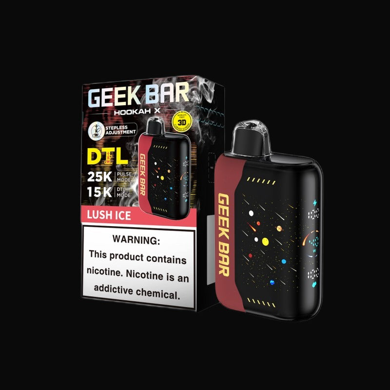 Geek Bar Hookah X Disposable 6mg - Lush Ice