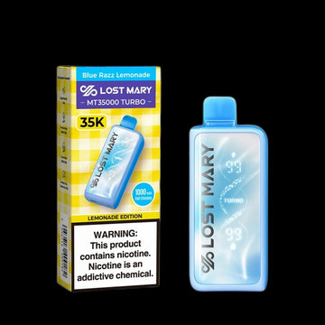Lost Mary MT35000 Turbo Disposable 5% - Blue Razz Lemonade (Lemonade Edition)