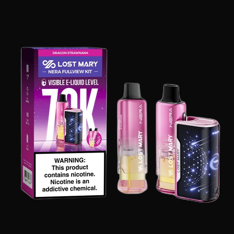 Lost Mary Nera Fullview 70K Disposable 5% - Dragon Strawnana
