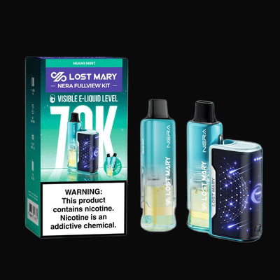 Lost Mary Nera Fullview 70K Disposable 5% - Miami Mint