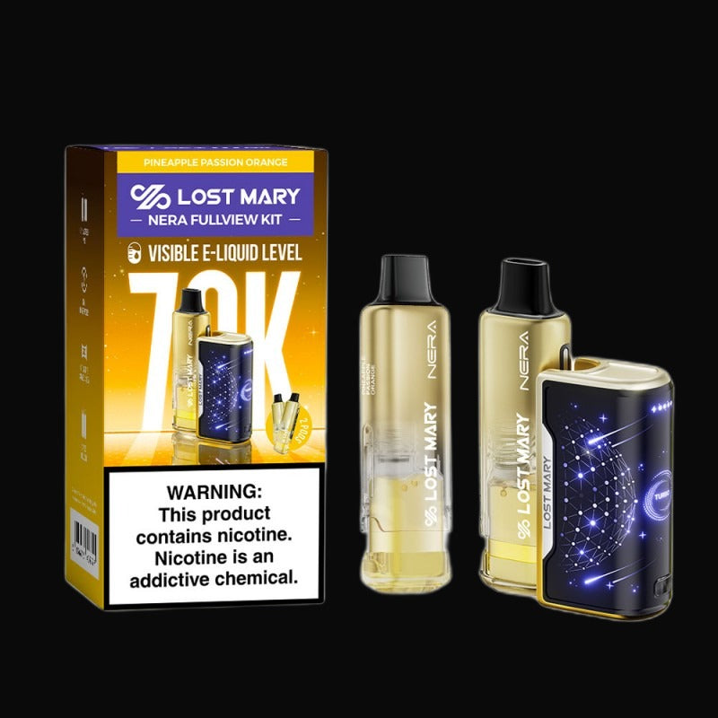 Lost Mary Nera Fullview 70K Disposable 5% - Pineapple Passion Orange