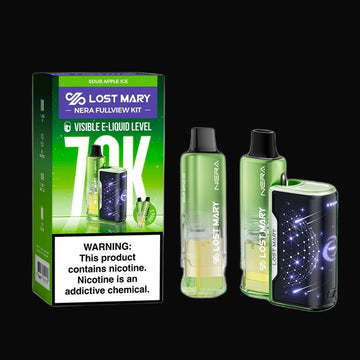 Lost Mary Nera Fullview 70K Disposable 5% - Sour Apple Ice