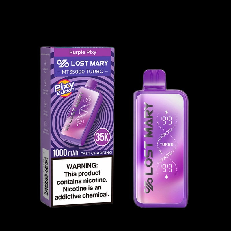 Lost Mary MT35000 Turbo Disposable 5% - Purple Pixy (Pixy Edition)