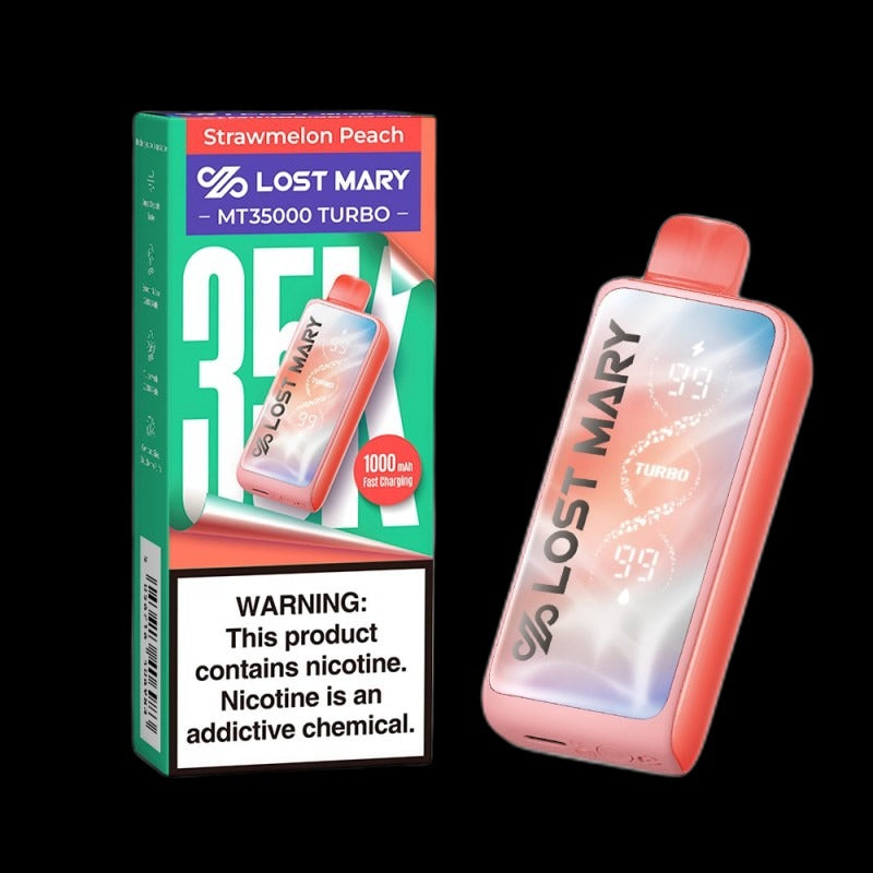 Lost Mary MT35000 Turbo Disposable 5% - Strawmelon Peach