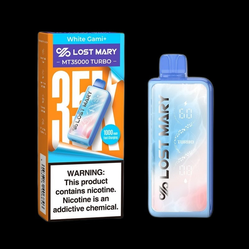 Lost Mary MT35000 Turbo Disposable 5% - White Gami+