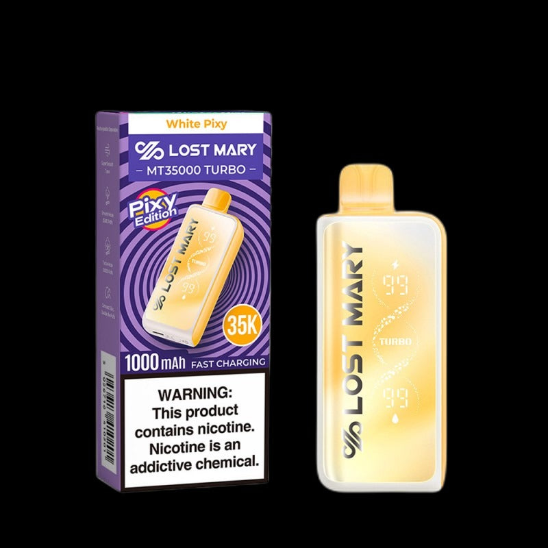 Lost Mary MT35000 Turbo Disposable 5% - White Pixy (Pixy Edition)